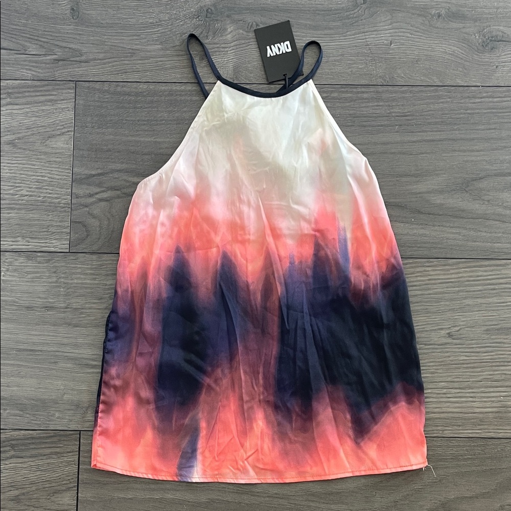 DKNY Gradient Camisole in Pink and Black